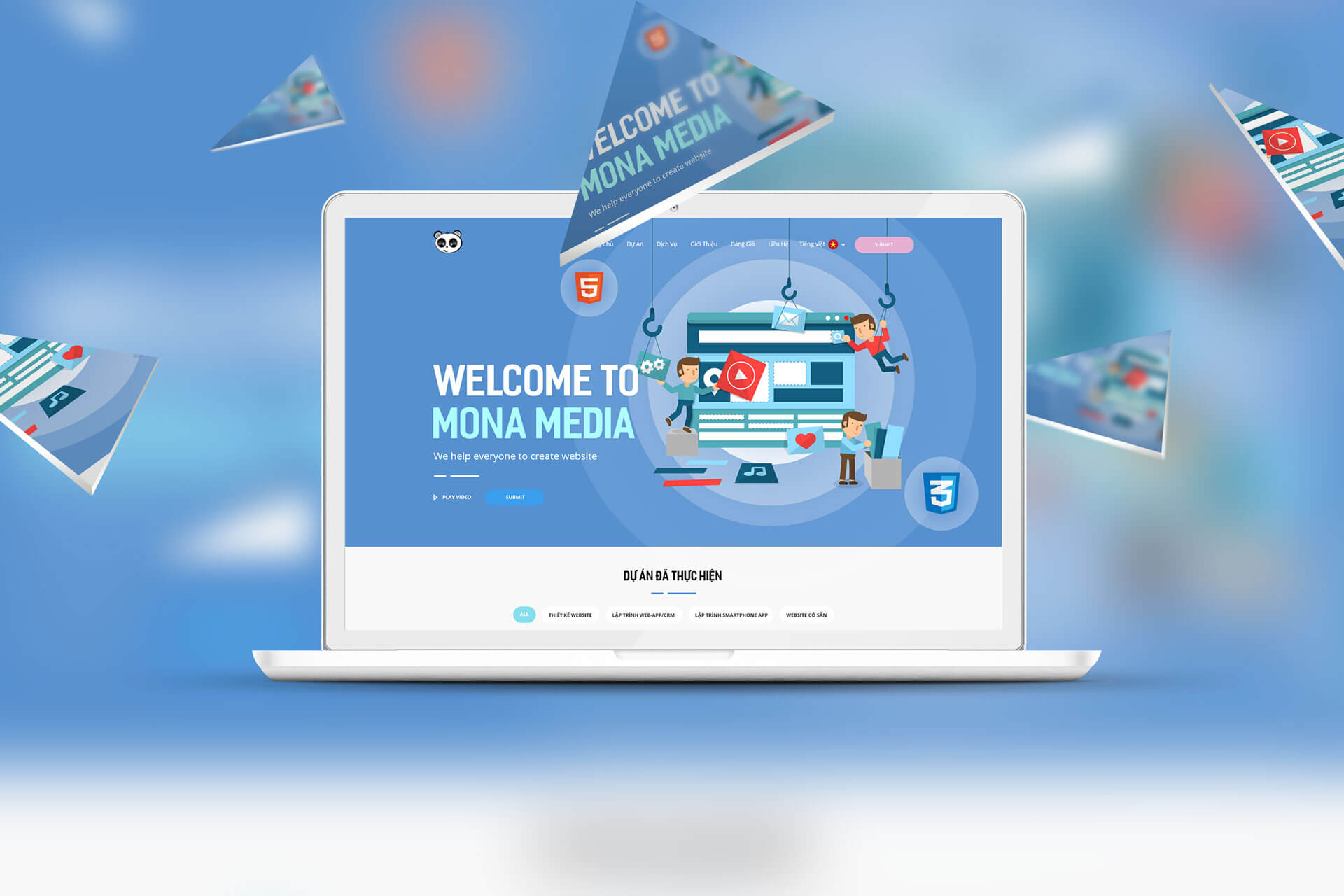 Công ty thiết kế phần mềm chuyên nghiệp Mona Media