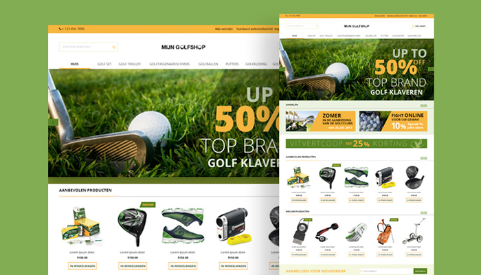 Cách lựa chọn website bán dụng cụ golf chất lượng