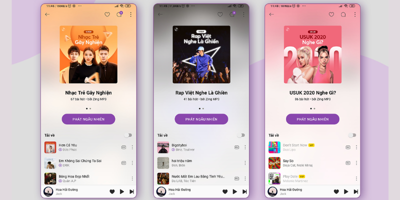 Zing mp3 - Website nghe nhạc trực tuyến nổi tiếng tại Việt Nam