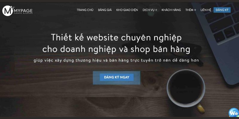 Mypage - Đơn vị thiết kế website bán hàng giá rẻ uy tín
