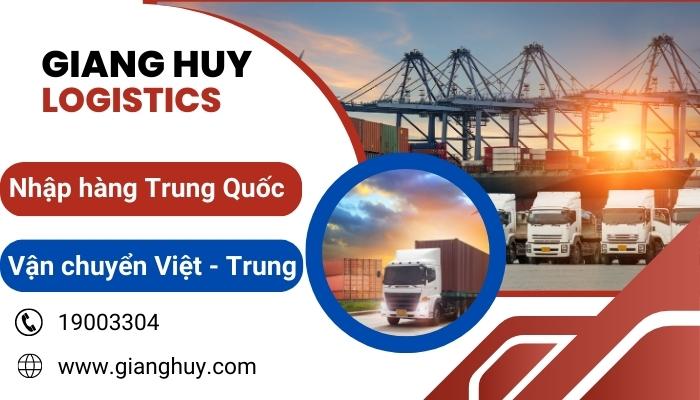 Sử dụng dịch vụ nhập khẩu chính ngạch Trung Quốc của Giang Huy logistics Sử dụng dịch vụ nhập khẩu chính ngạch Trung Quốc của Giang Huy logistics 