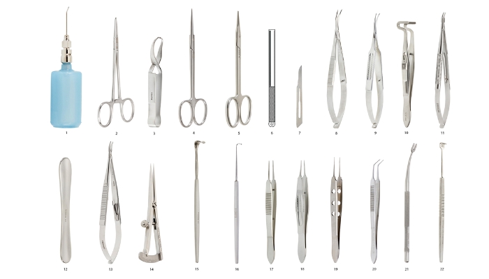 Một số dụng cụ phẫu thuật thông dụng