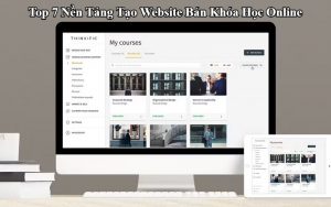 tạo website bán khóa học online