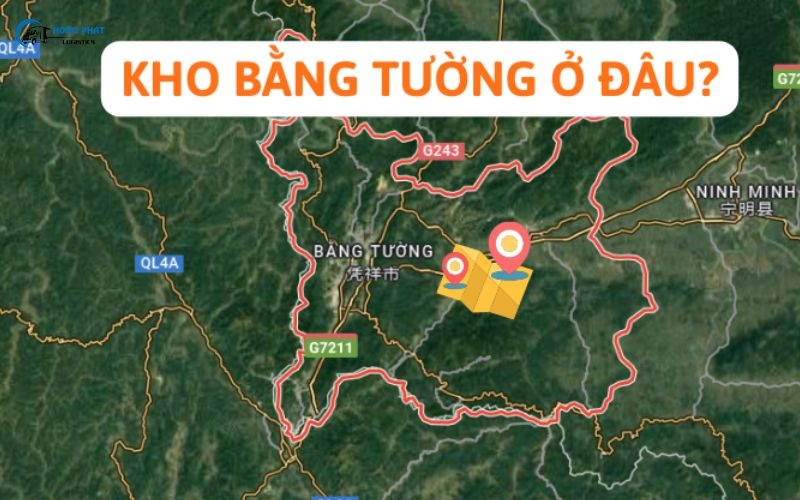 Vị trí kho Bằng Tường ở đâu?