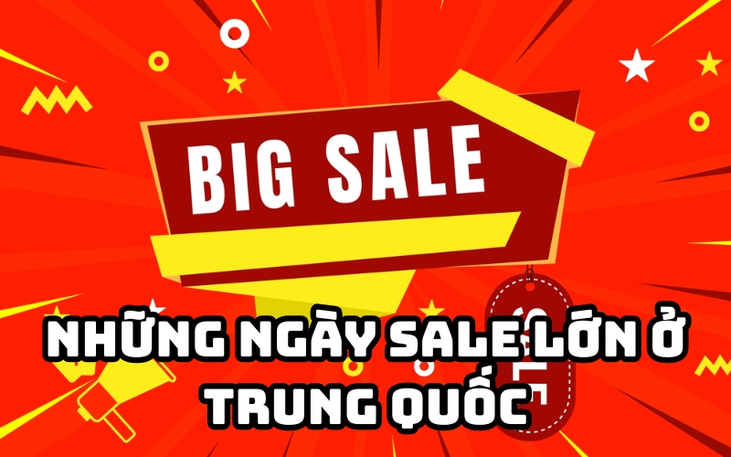 những ngày sale lớn ở trung quốc