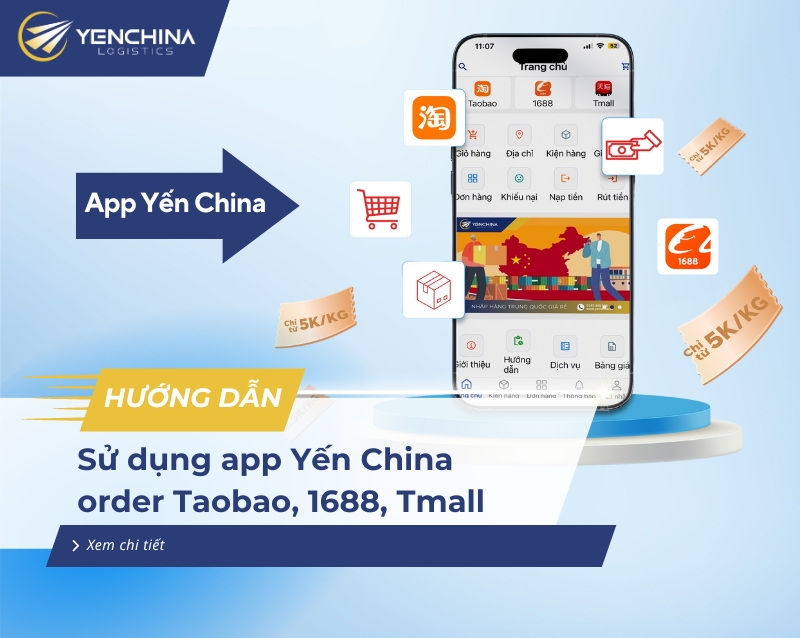 app đặt hàng taobao Yến China