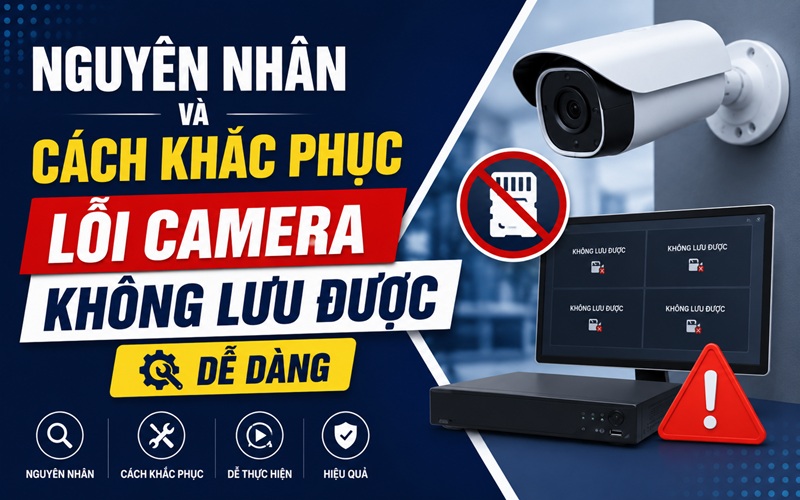 cách khắc phục lỗi camera không lưu được