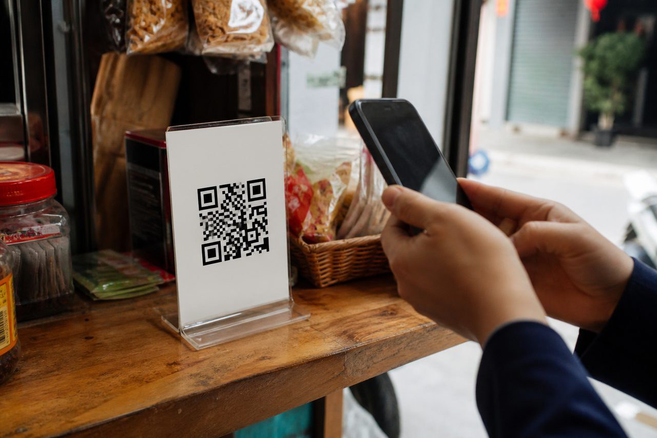 Mã QR thanh toán giảm bước nhập cho người mua Mã QR thanh toán giảm bước nhập cho người mua